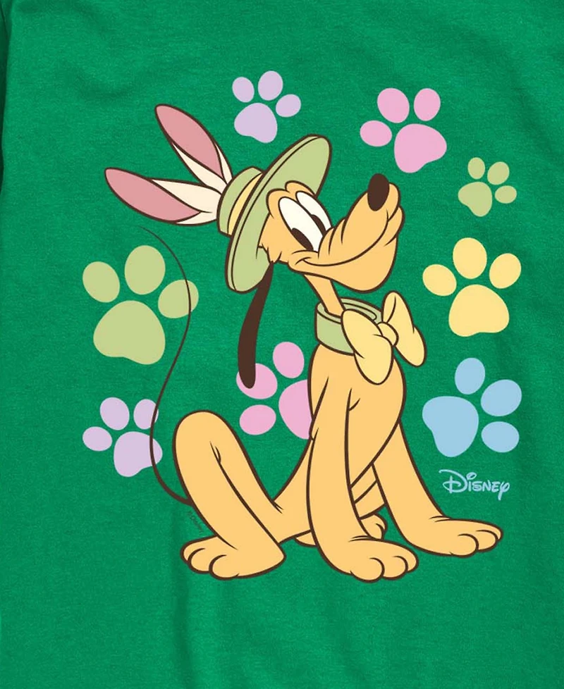 Disney Boys' Toddler 2T-5T Pluto Pawprints Short-Sleeve Graphic T-Shirt