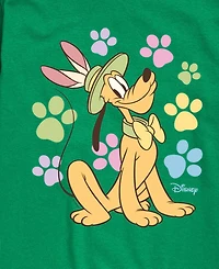 Disney Boys' Toddler 2T-5T Pluto Pawprints Short-Sleeve Graphic T-Shirt