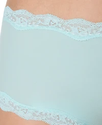 Maidenform Women's Everyday Pretty Lace Mid Rise Boyshort Panty