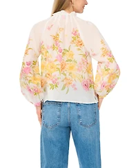 Vince Camuto Women's Raglan-Sleeve Button-Down Top