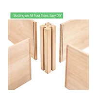 Yaheetech Wooden Raised Garden Bed Divisible Planter Box Wood