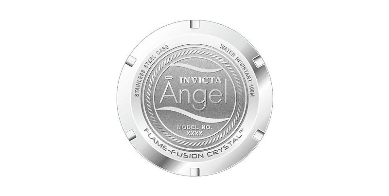 Invicta Women's 12991 Angel Quartz Mother of Pearl Dial Watch