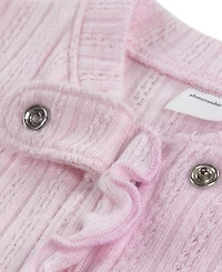 abercrombie kids Baby Girls' Footed Pointelle Coverall