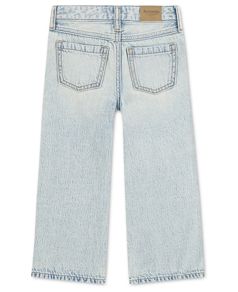 abercrombie kids Baby Girls' Eyelet Baggy Jeans