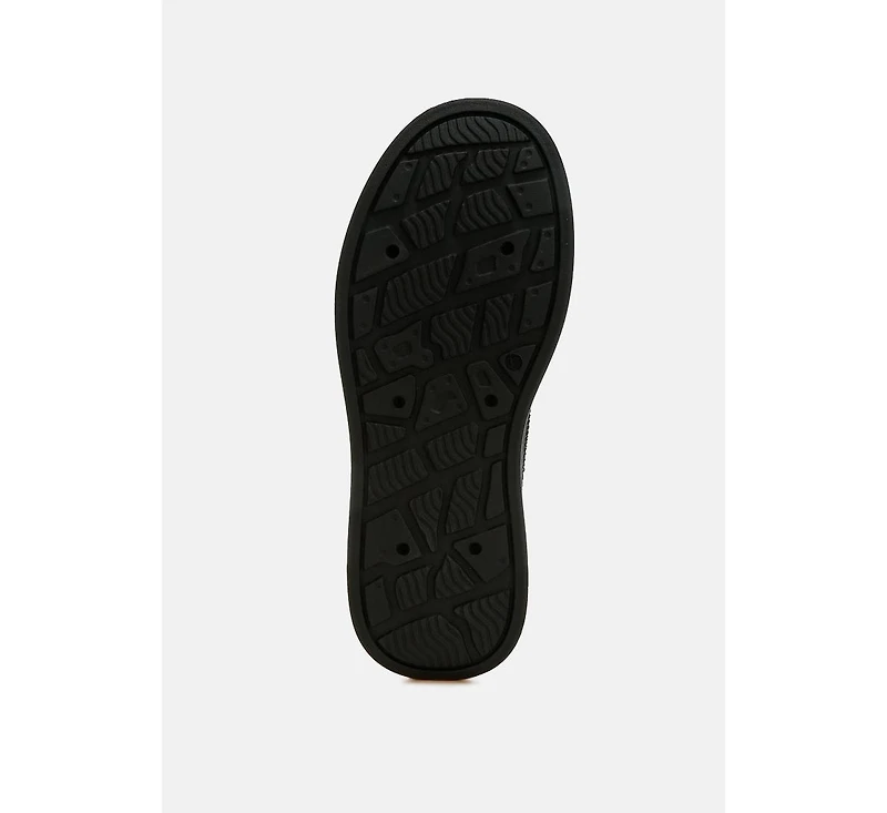 London Rag Jitter Bug Rhinestones Embellished Chunky Sneakers