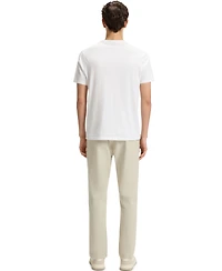 Boss by Hugo Men's Slub-Cotton Logo Detail T-Shirt