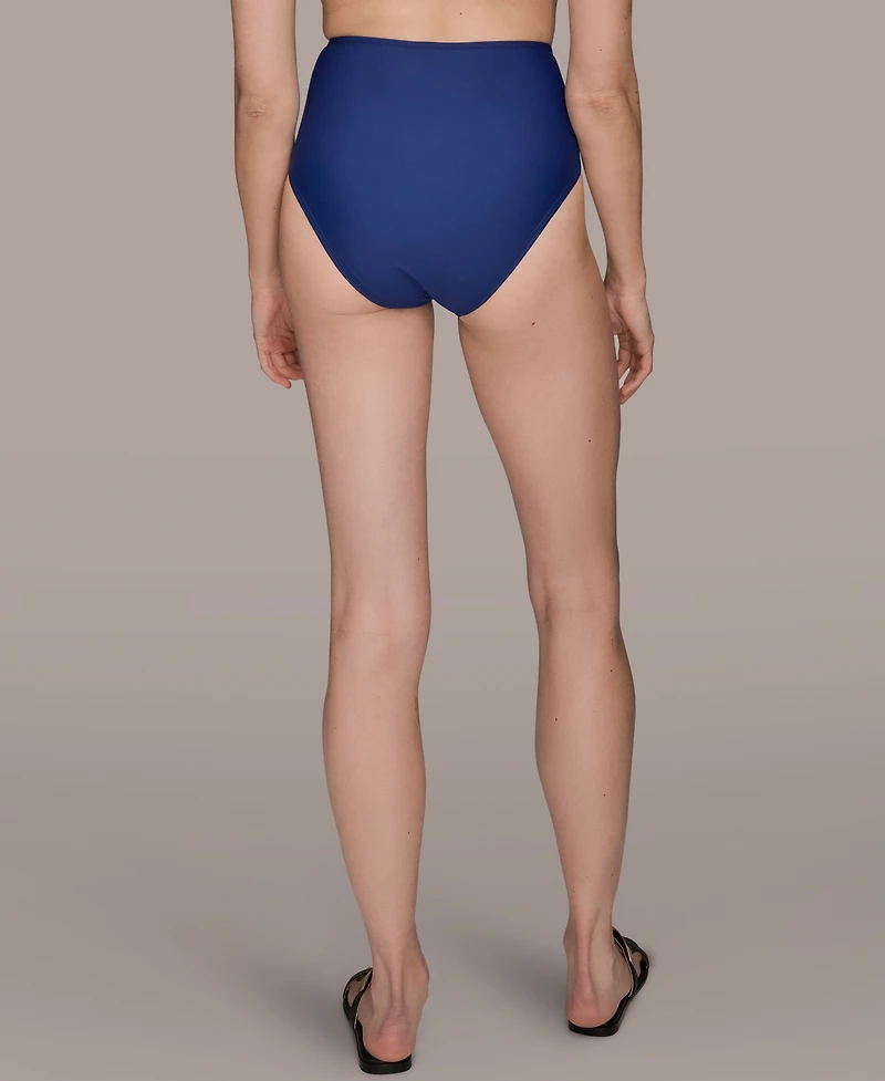 Donna Karan Women's High-Waist Bikini Bottoms