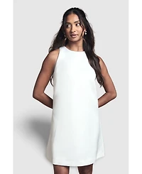 Coast Women's Structured Satin Bridal Mini Dress