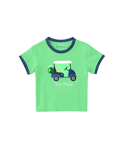 Bits & Bows Little Boys Little/Big Golf Tee Time T-Shirt