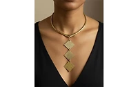 Kendi Amani Almasi Brass Drop Necklace
