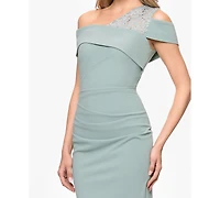 B&A By Betsy and Adam Women's Off-The-Shoulder Short Dress