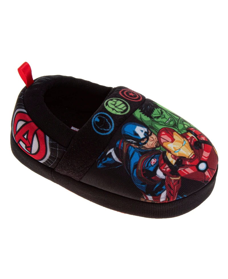 Spider-Man Toddler Marvel Avengers Dual Slippers Cozy Warm Soft Plush Indoor Wear Superhero Design Slip On