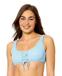 Raisins Women's Scoop Neck Swim Bikini Top