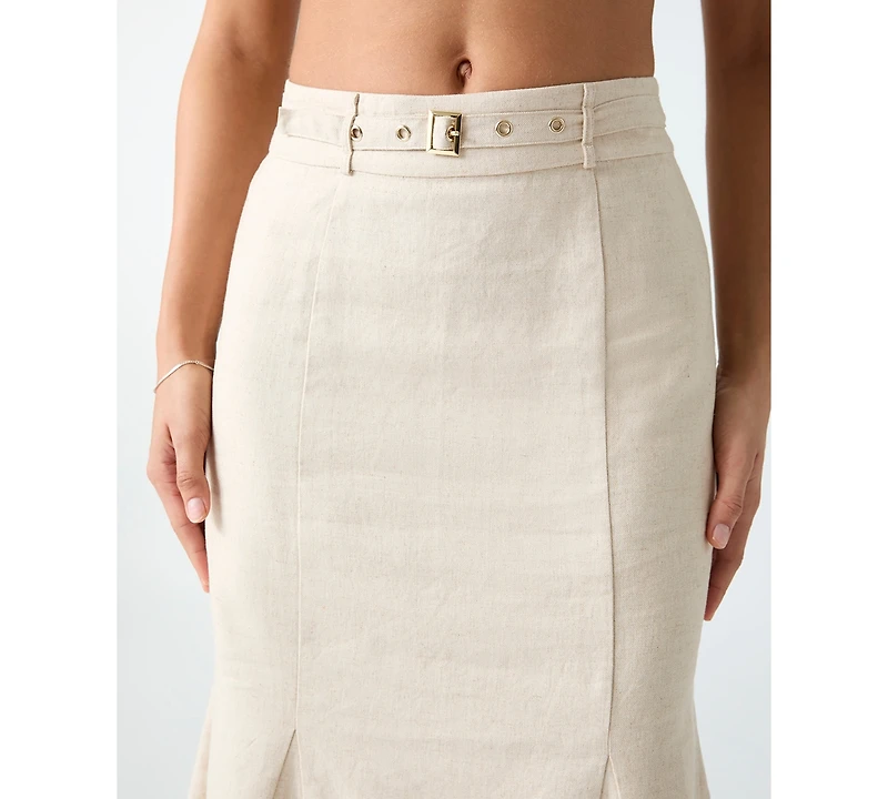 Guess Women's Ryan Pull-On Midi Skirt