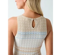 Guess Women's Sleeveless Rosalyn Long Sweater Dress