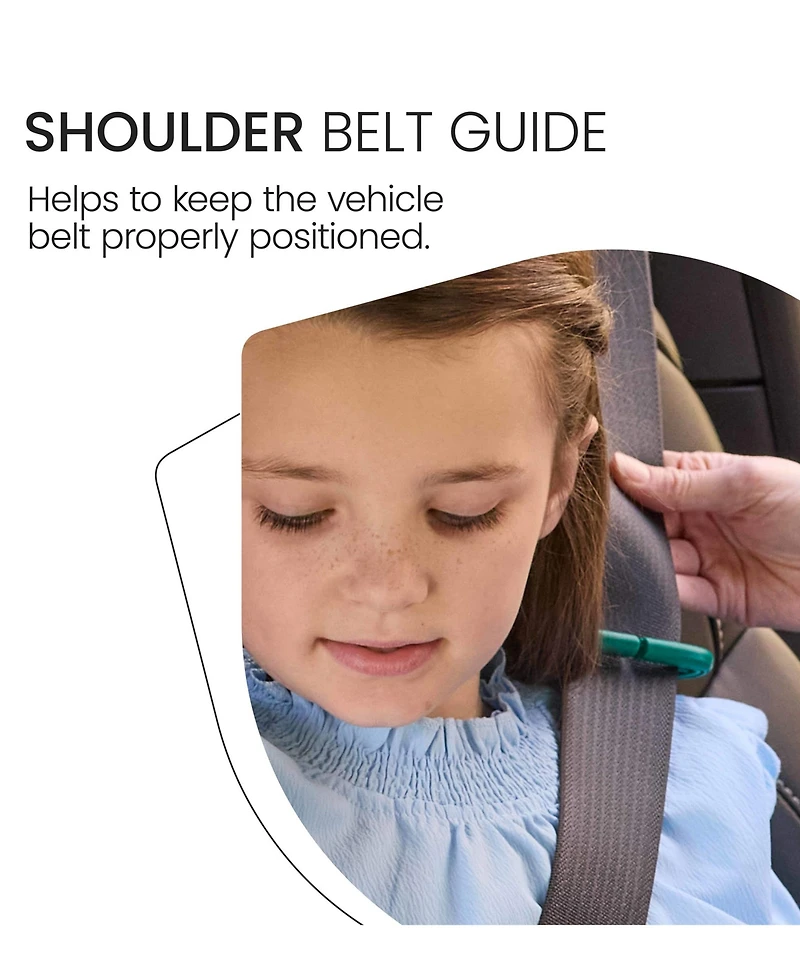 Britax Little and Big Boys' or Girls' UpNGo Backless Booster Seat