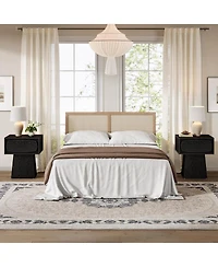 Tribesigns Modern Side End Table with Storage Drawer for Living Room, Bedroom and Small Space