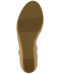 Toms Women's Julia Open Toe Wedge Sandals