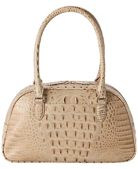 Brahmin Angie Alden Road Leather Medium Satchel Bag