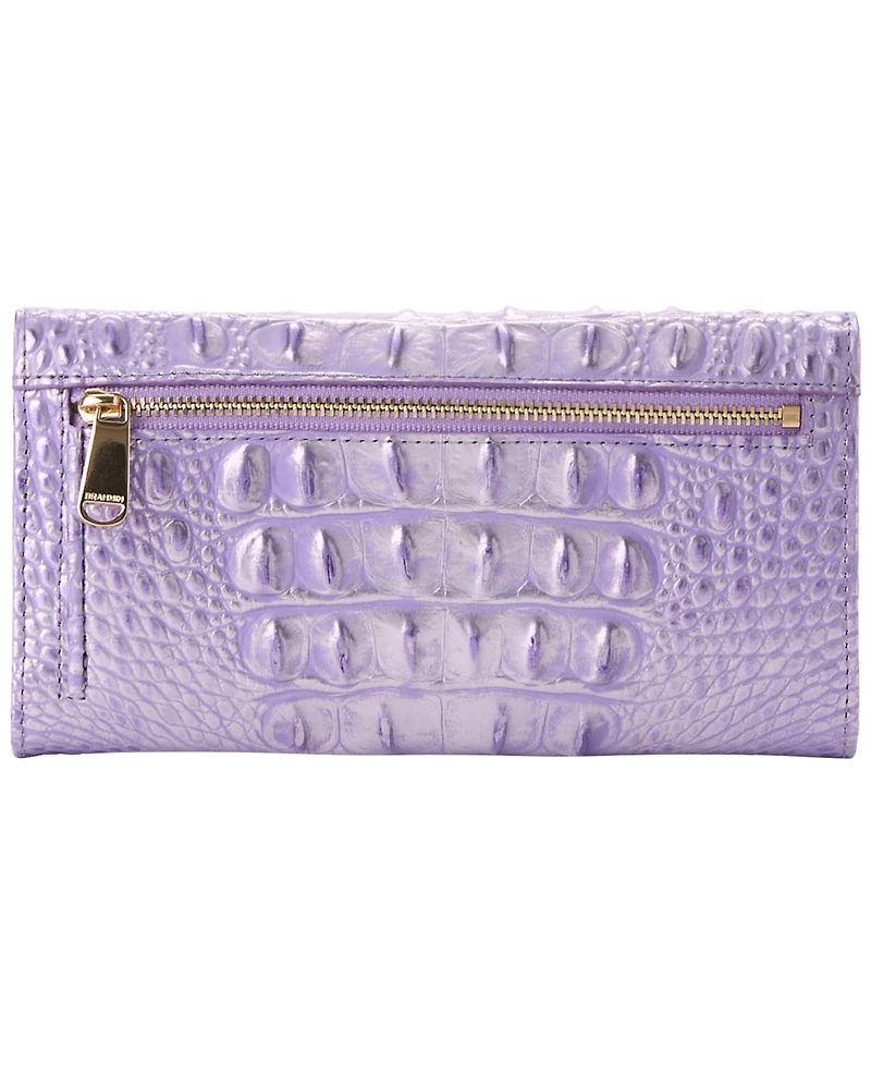 Brahmin Cordelia Embossed Leather Wallet