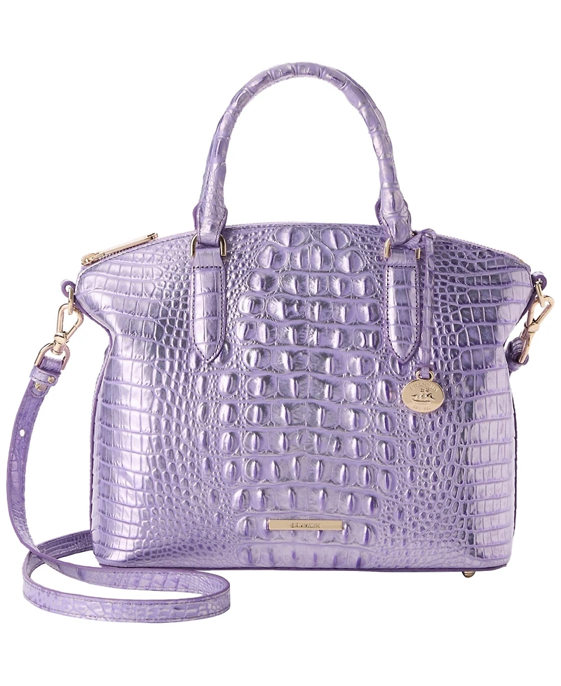 Brahmin Duxbury Melbourne Medium Leather Satchel Handbag