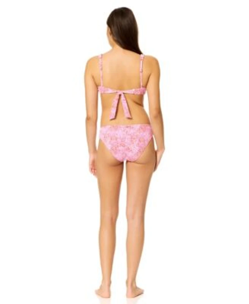 Raisins Womens Golden Bikini Top Bottoms
