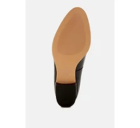 Gabassi Studded Genuine Leather Loafers
