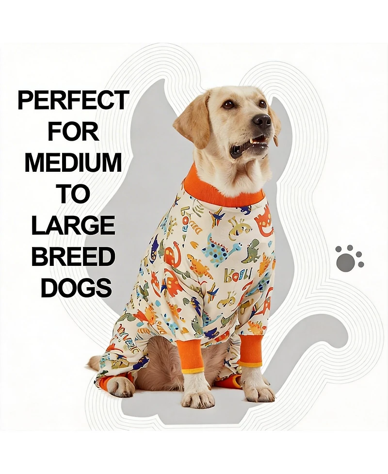 Aronkl Dog Pajamas for Anxiety Relief & Full Body Protection