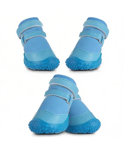 Aronkl Anti-Slip Breathable Dog Boots for Paw Protection, Outdoor Use, Reflective Straps