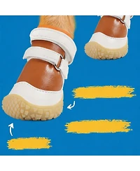 Aronkl Anti-Slip Breathable Dog Boots for Paw Protection, Outdoor Use, Reflective Straps
