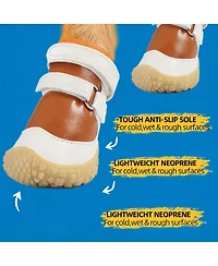 Aronkl Anti-slip Breathable Dog Boots for Small Puppies - Paw Protection Hot Pavement and Snow