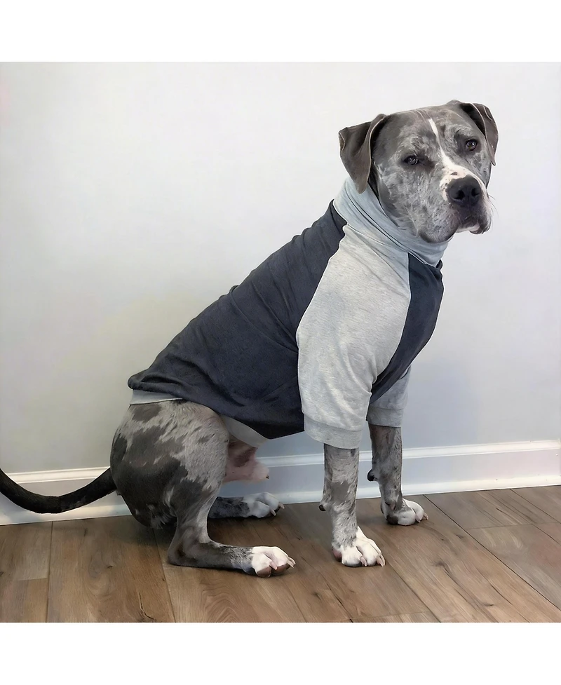 Aronkl Comfortable Breathable Cotton Spandex Dog Shirt for Large Dogs