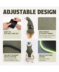 Aronkl Calming Anxiety Vest for Dogs - Comfortable, Safe, and Effective