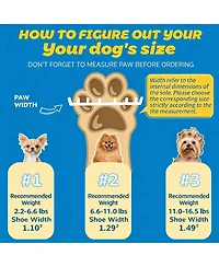 Aronkl Anti-slip Breathable Dog Boots for Small Puppies - Paw Protection Hot Pavement and Snow