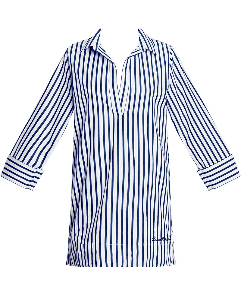 Lauren Ralph Women's Wide Cuff Tunic Cover-Up