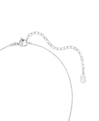 Swarovski x Ariana Grande Rhodium Plated Multicolored Necklace and Earrings Set