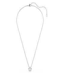Swarovski x Ariana Grande Rhodium Plated Mother of Pearl Pendant Necklace