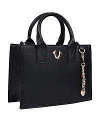 True Religion Women Modern Edge Charm Tote