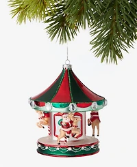 Holiday Lane Christmas Cheer Merry-Go-Round Ornament, Macy's Exclusive