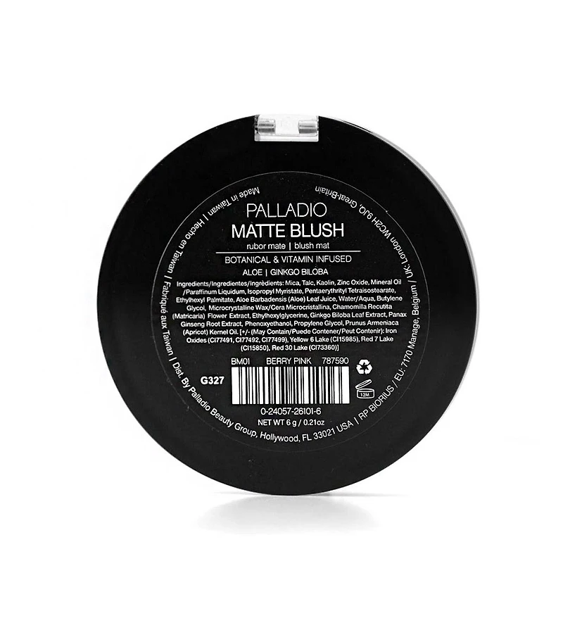 Palladio Matte Blush - 0.21 oz