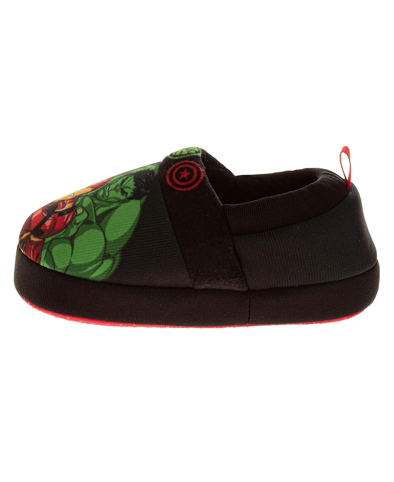 Spider-Man Toddler Marvel Avengers Dual Slippers Cozy Warm Soft Plush Indoor Wear Superhero Design Slip On