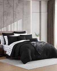 Kenneth Cole New York Variegated Waffle Textured 14-Pc. Comforter Bonus Set