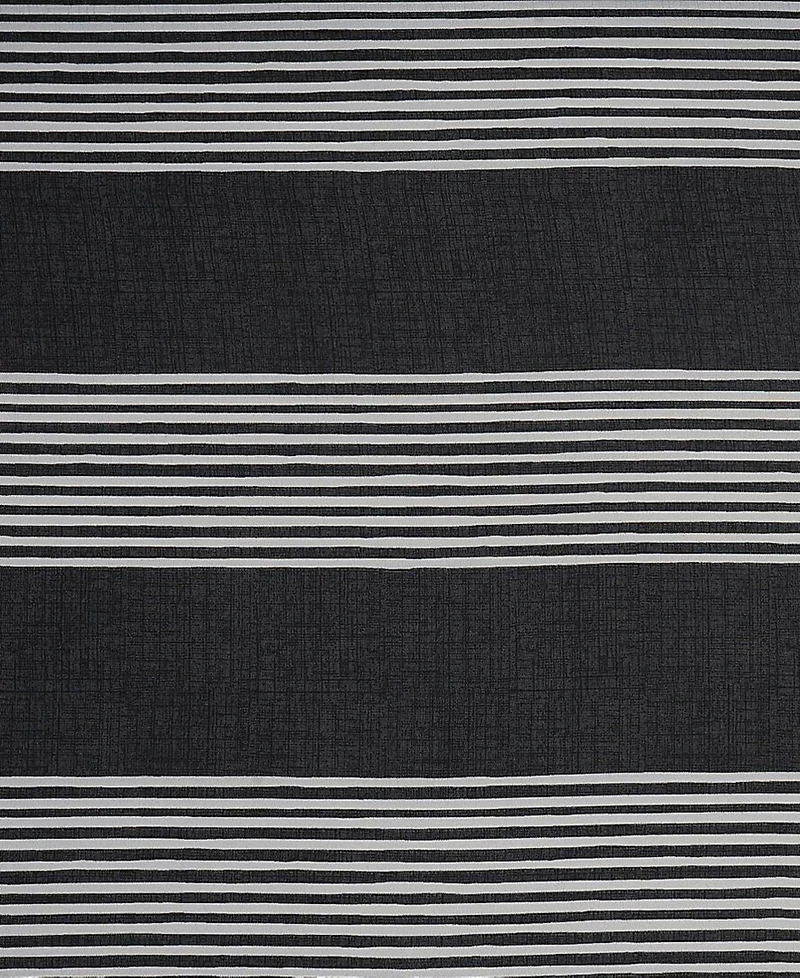 Kenneth Cole New York Banded Stripe Textured Microfiber 7-Pc. Comforter Set