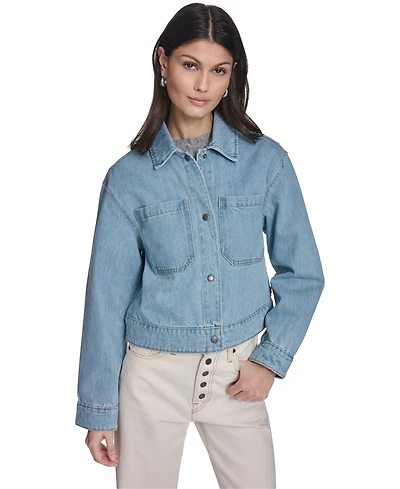 Levi's Women's Laydown Collar Button-Front Coat
