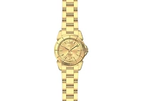 Invicta Women's 0459 Angel Quartz Champagne Dial Watch