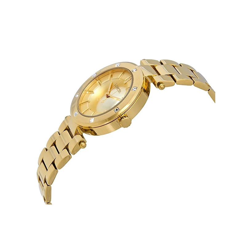 Invicta Women's 23728 Angel Quartz Gold Dial Watch