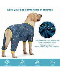 Aronkl Dog Anxiety Relief & Recovery Suit - Soft, Comfortable, Protects Wounds