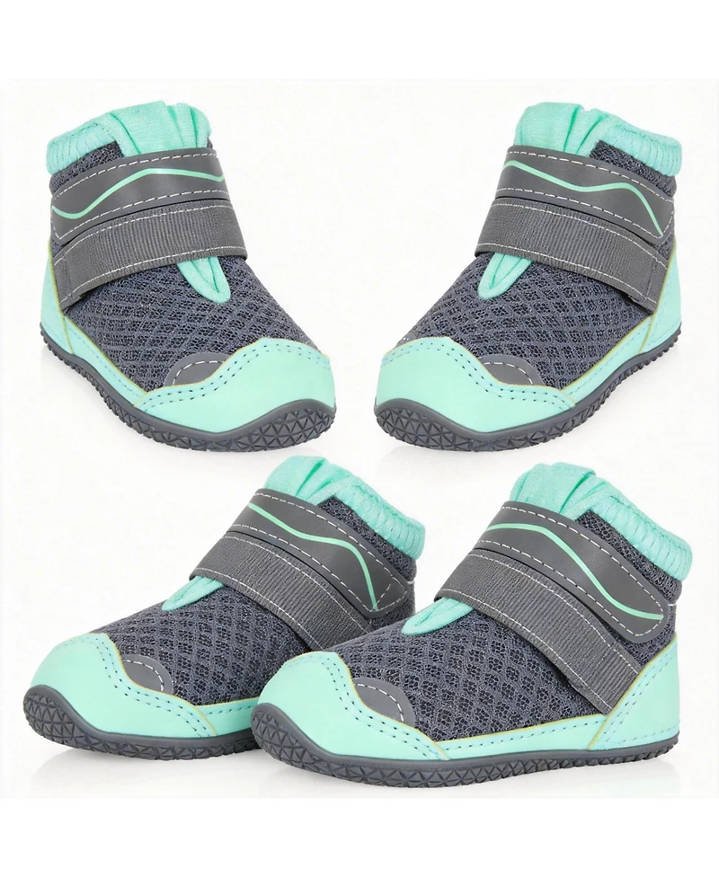 Aronkl Waterproof & Anti-Slip Dog Boots - Ideal for Outdoor, Night Running, Hiking, Traveling