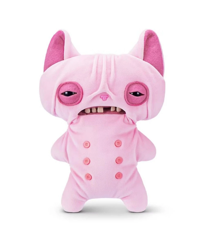Fuggler Zuru Alley Cats Wrinkle McStinkles Pink Plush Toy
