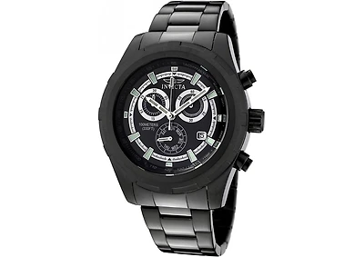 Invicta Men's 1563 Specialty Quartz Chronograph Black Dial Watch